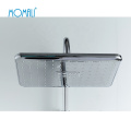 Brief bathroom brass shower mixer thermostatic bath faucets wall mounted high end temperature control